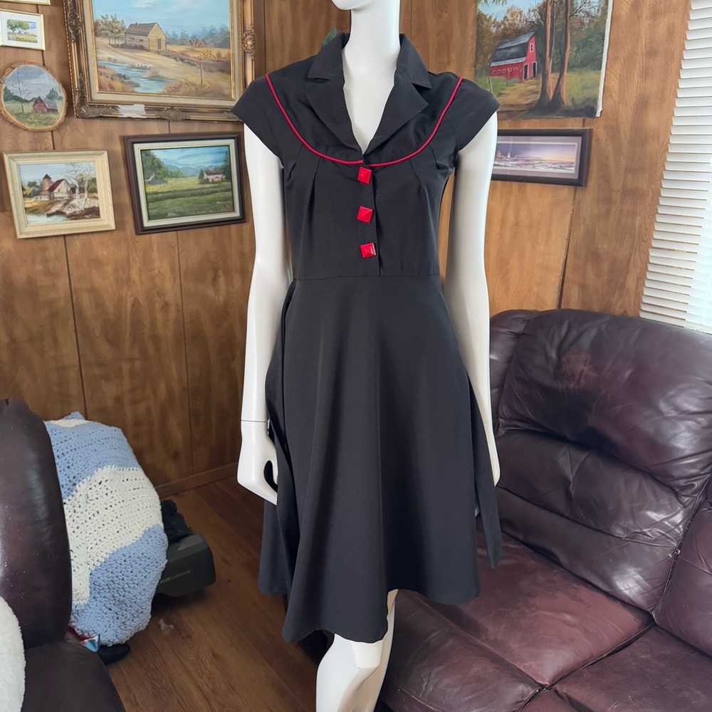 Folter Punk Goth Pinup Inspired Dress
